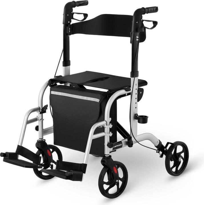 Uniprodo 2-In-1 Rollator