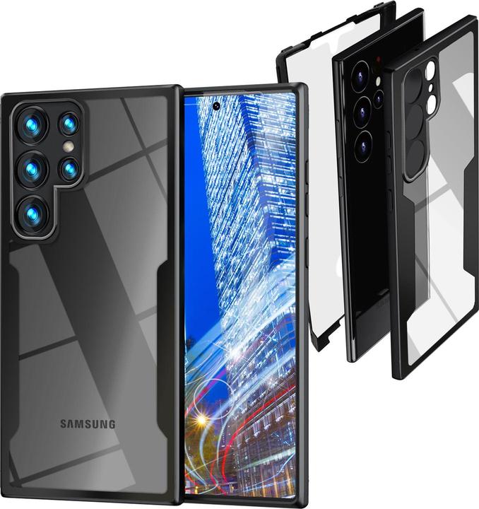 Produktbild Nalia Klare 360 Grad Hybrid Hülle (Samsung Galaxy S24 Ultra)