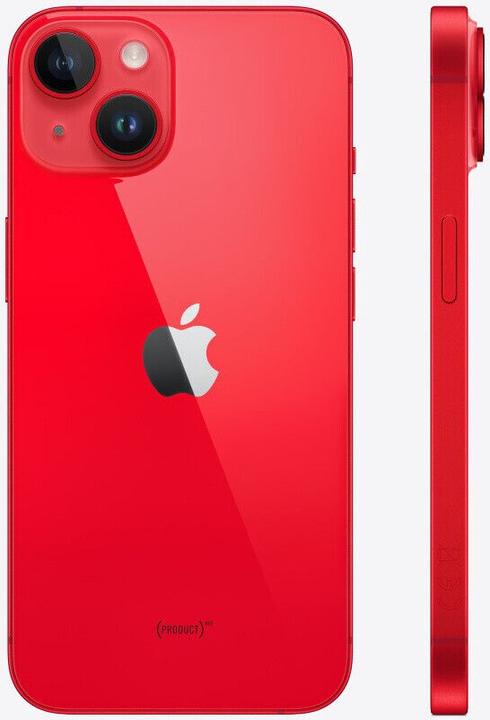 Image du produit Re!commerce iPhone 14 Plus (128 Go, Rouge, Red, 6.70", 12 Mpx, A / Comme neuf)