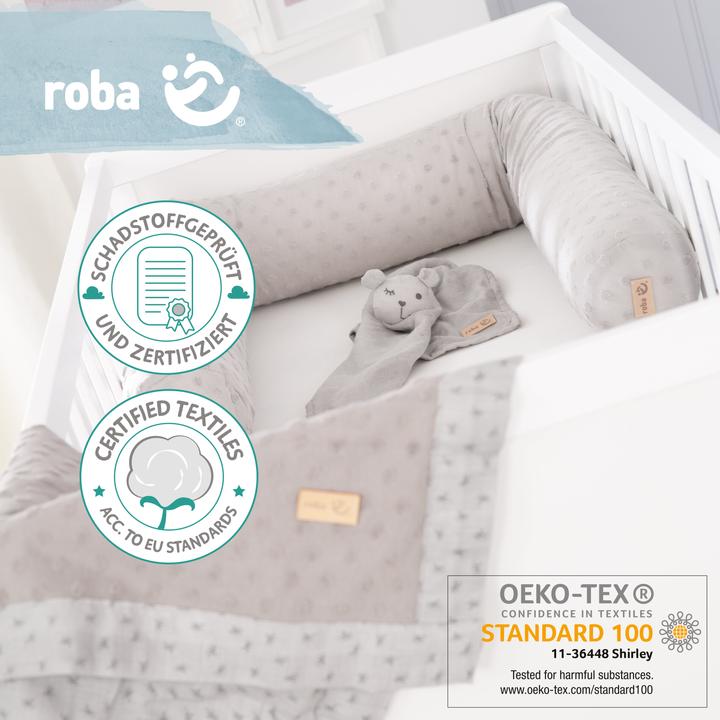 Produktbild Roba Geschenkset Baby Kuscheln und Spielen Lil Planet grau