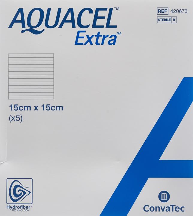 Image du produit Aquacel Ag Pansement Extra Hydrofiber (5 x)