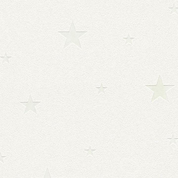 Actual product image AS Creation Glow In The Dark Star Pattern Textured Wallpaper (53.5 x 978.5 cm)