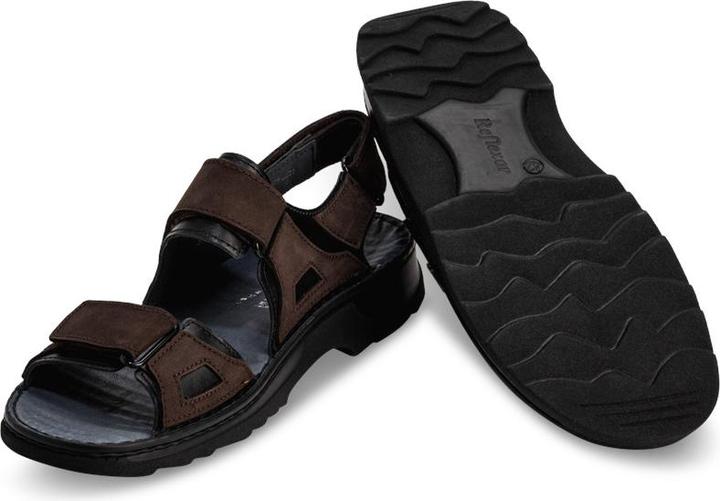Actual product image Vitaform Sandalen Herren Weite H Nubukleder (44)