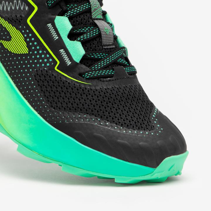 Produktbild Kiprun Laufschuhe Trailrunning Crosslauf Kinder - K500 Grip schwarz/grün (35)