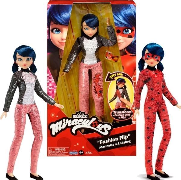 Immagine prodotto Miraculous Bambola fashion trasformabile con paillettes (60-50375)