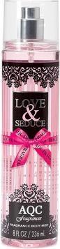Actual product image AQC Fragrances Body Spray Love & Seduce 236 ml (Body mist, 236 ml)