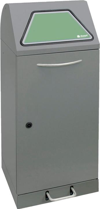 Actual product image kaiserkraft Recyclable waste collector system, foot-operated access flap (75 l)