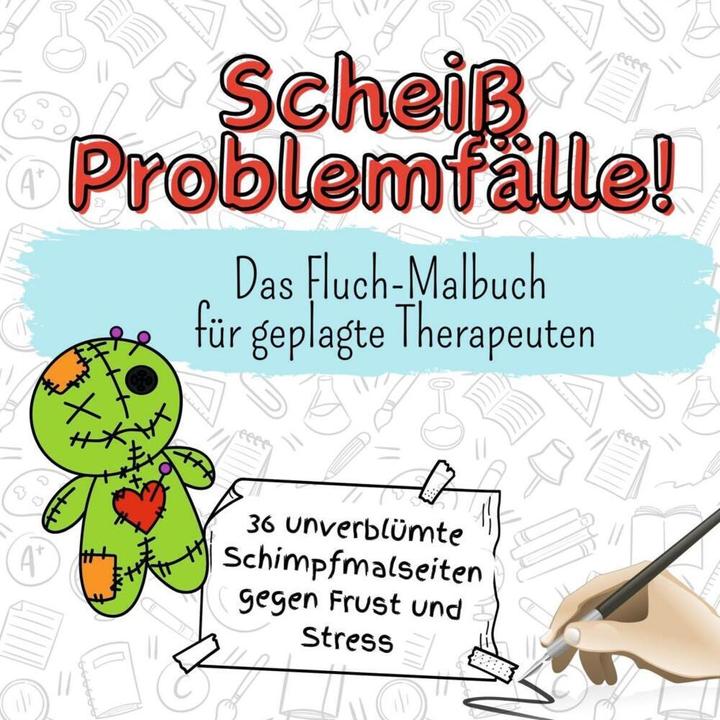 Produktbild Flip flop Scheiss Problemfälle! - 36 unverblümte Schimpfmalseiten gegen Frust und Stress