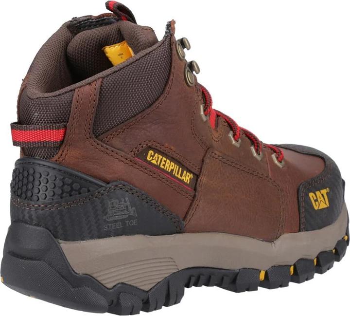 Actual product image Cat Mens Navigator Leather Mid Cut Safety Boots (S3, 46)