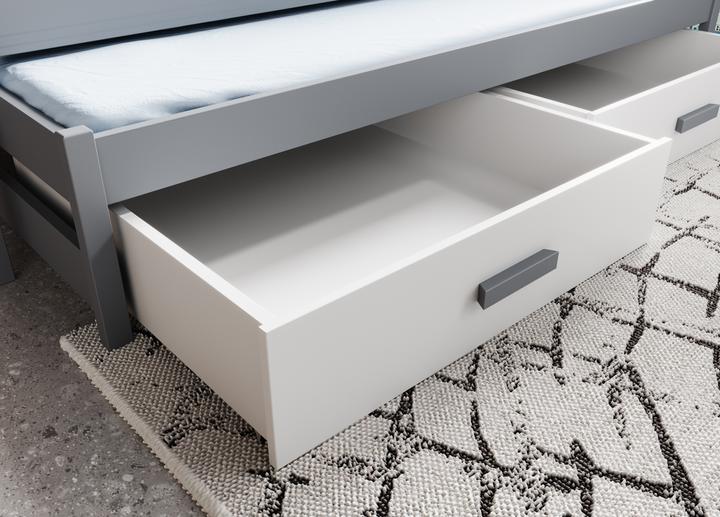 Produktbild ADRK Furniture Kinder-Doppelbett Olen 180x80 mit Matratze (180 x 80 cm)