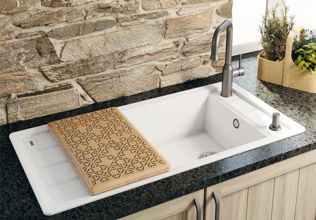 Actual product image Blanco Faron XL 6 S (Top-mounted sink, 100 cm, 50 cm)