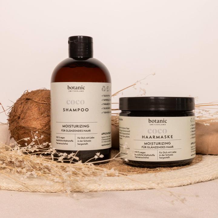 Produktbild Botanic Switzerland coco | Haarmaske für glänzendes Haar (300 ml)