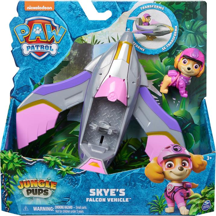 Actual product image Spin Master PAW Patrol Jungle Pups, Chase Tiger Vehicle, Toy Truck with Collectible Action Figure, Kids Toys for