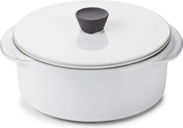 Revol Caractere Casserole With Lid 25cl kumu. white