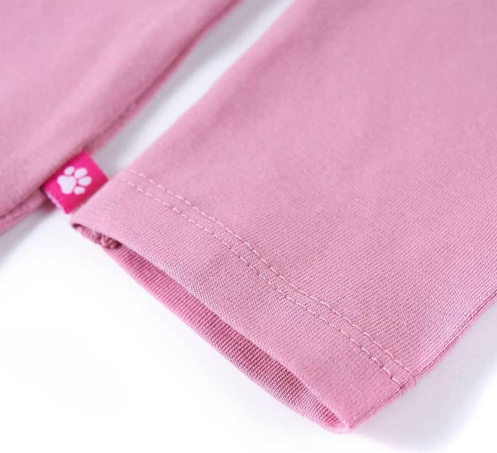 Produktbild VidaXL Kinder-Langarmshirt Dunkelrosa 104,Material: 95 % Baumwolle (104)