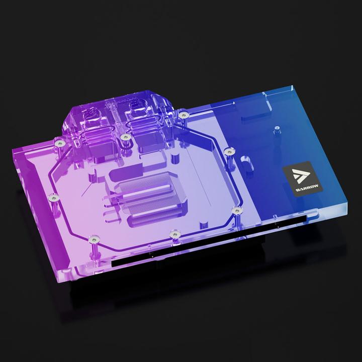 Actual product image Barrow LRC 2.0 RTX 4080 Founders Edition Aurora, RGB, black - acrylic