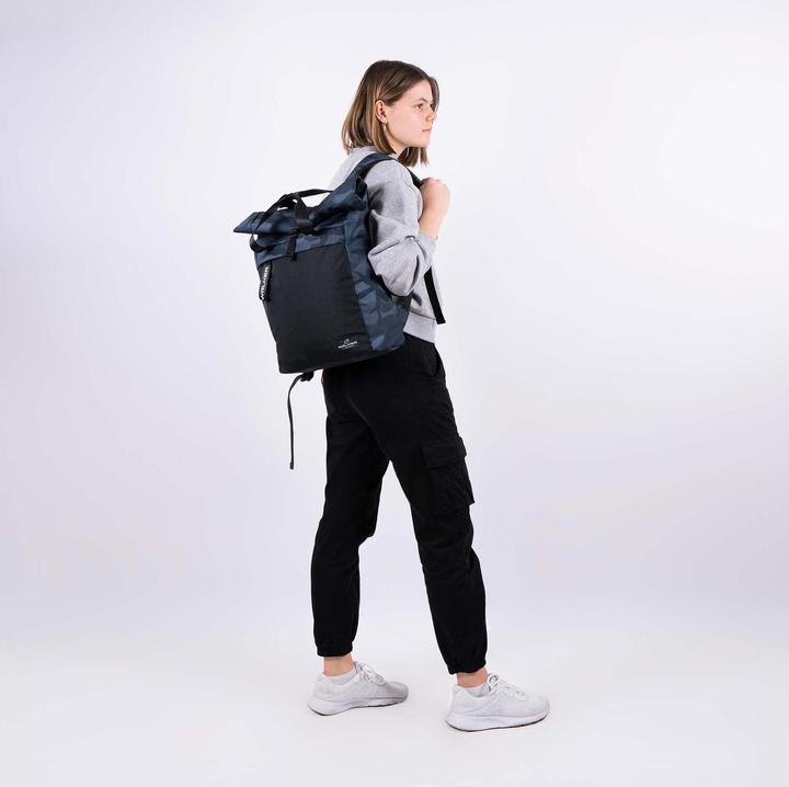 Actual product image Walker Backpack Roll Top 17 - 27 l, Camouflage (27 l)