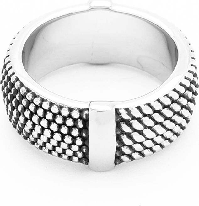 Actual product image Leyda Ring Dotted (66, Steel)