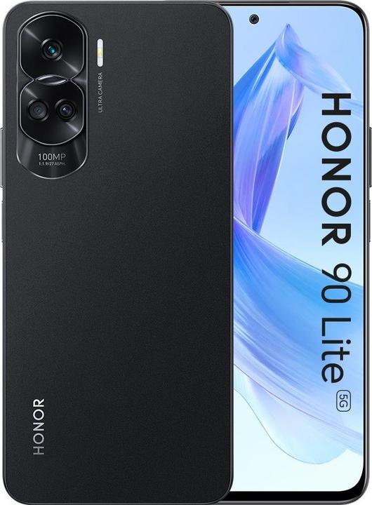 Honor 90 Lite (256 GB, Midnight Black, 6.70", Dual SIM, 100 Mpx, 5G)