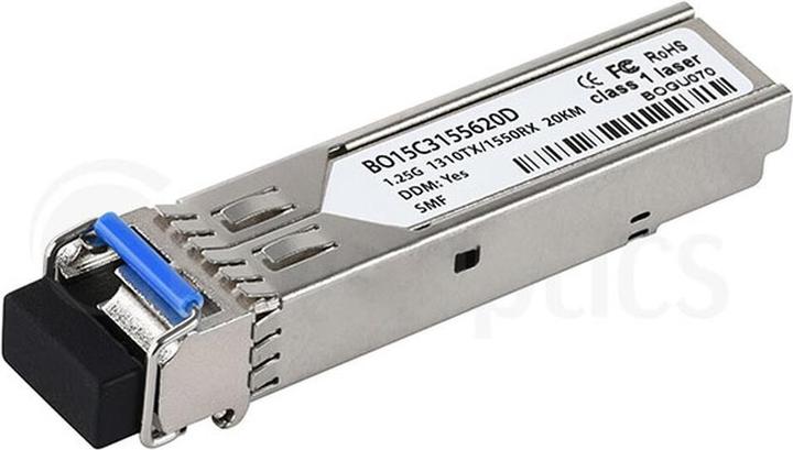 Actual product image BlueOptics NetApp SFP-BXU35-20KM compatible SFP BO15C3155620D