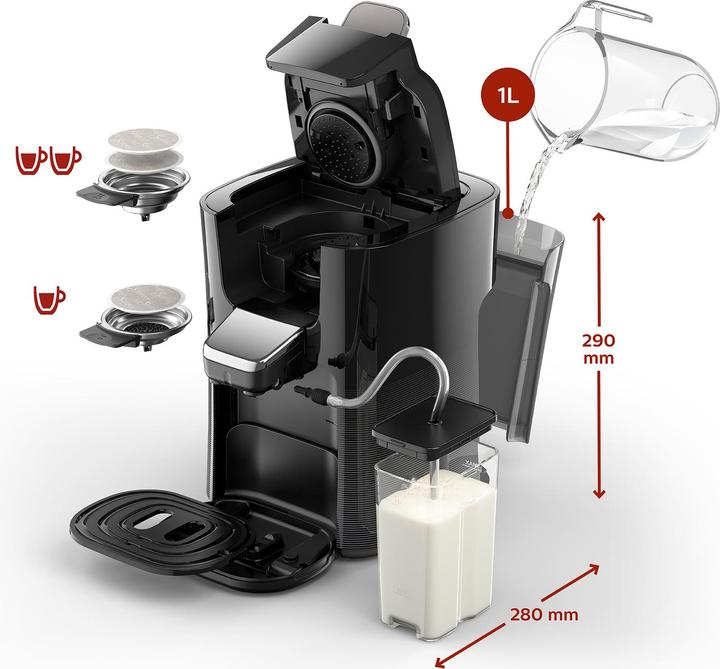 Produktbild Philips Latte Duo Plus (Senseo)