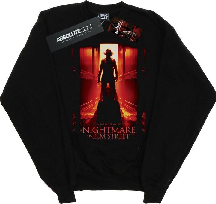 Actual product image Absolute Cult Womens/Ladies He Knows Where You Sleep Sweatshirt (L)