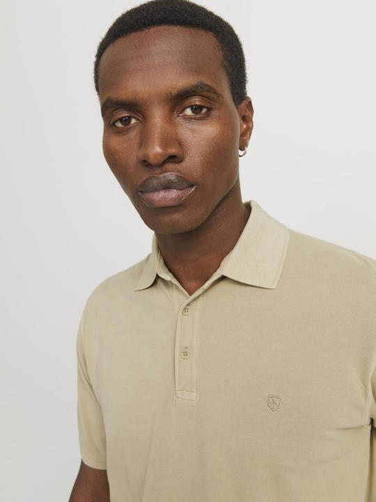 Image du produit Jack & Jones Einfarbig Hemdkragen Poloshirt Poloshirt (XL)