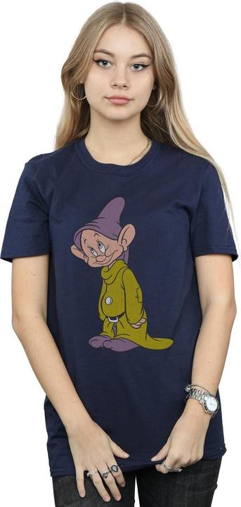 Actual product image Snow White Womens/Ladies Dopey Cotton Boyfriend T-Shirt (XL)