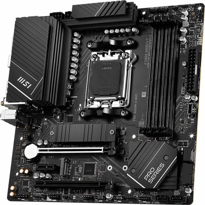 Immagine prodotto MSI Pro B650M-A WIFI (AM5, AMD B650, mATX)