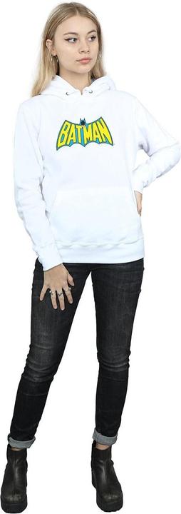Actual product image Womens/Ladies Batman Retro Logo Hoodie (XL)