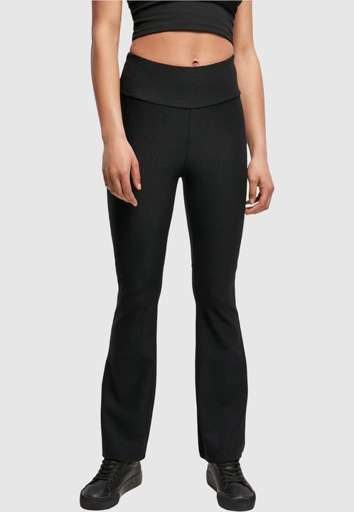 Produktbild Urban Classics Ladies High Waist Rib Boot Cut Leggings (XXL)