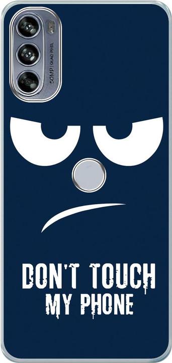 Dont Touch My Phone Blue