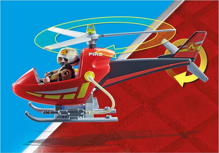 Produktbild Playmobil Feuerwehr-Hubschrauber (71195, Playmobil City Action)
