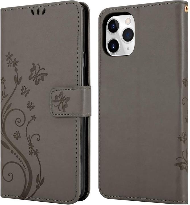 Actual product image Cadorabo Flower Book Cover (Apple iPhone 11 Pro)