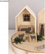 Immagine prodotto Rayher Case con struttura in legno, credito misto FSC