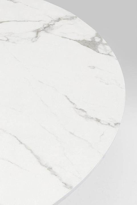 Produktbild Kare Design Tisch Schickeria Marmor Weiss Ø110cm (110 x 110 x 74 cm)