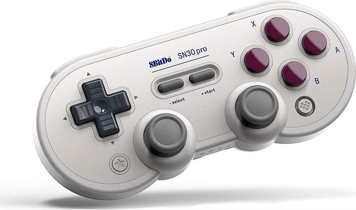 Productafbeelding 8bitdo SN30 Pro Bluetooth Controller, Hall Effect Joystick Update, Compatibel met Switch, PC, macOS (Switch, Windows, Mac, Android)