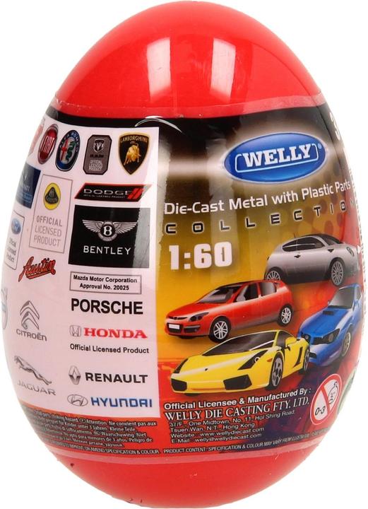Actual product image Toi-Toys Welly car in surprise egg