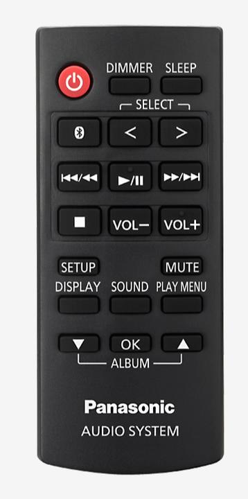 Actual product image Panasonic SC-DM502 (Bluetooth, CD player, 2x 20 W)