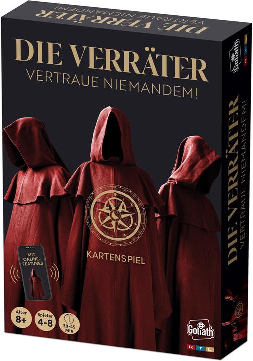 Produktbild Goliath Toys Goliath® Die Verräter - Vertraue Niemanden! Kartenspiel (Deutsch)