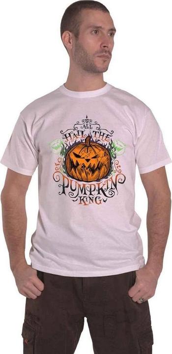 Actual product image Dick Smith Unisex Adult All Hail the Pumpkin King Cotton T-Shirt (L)