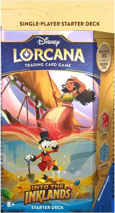 Produktbild Disney Lorcana Trading Card Game: Set 3 - Starter Deck B (Englisch) (Englisch, Booster Pack)