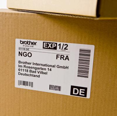 Actual product image Brother DK-11202 Shipping Labels