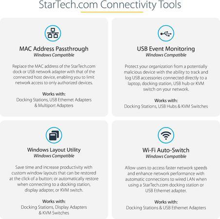 Actual product image StarTech Thunderbolt 3 Dock (Thunderbolt, 2 Ports)