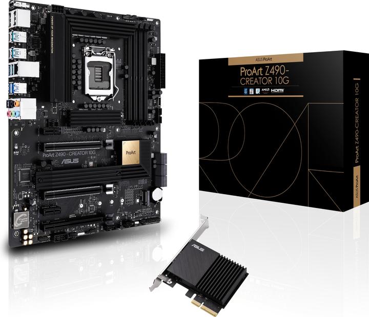 Actual product image ASUS ProART Z490 CREATOR 10G (LGA 1200, Intel Z490, ATX)