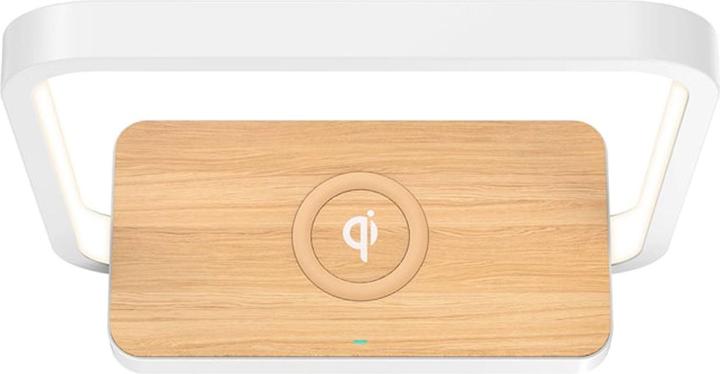 Produktbild Wilit 2er-Set Wireless Charging Qi-Ladestation, Nachttischlampe LED, 5 Watt