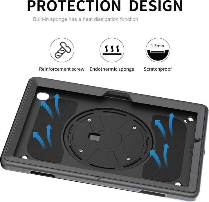 Produktbild 4smarts Rugged Case Grip (iPad Pro 12.9 2020 (4. Gen), iPad Pro 12.9 2022 (6. Gen), iPad Pro 12.9 2021 (5. Gen), iPad Pro 12.9 2018 (3. Gen))