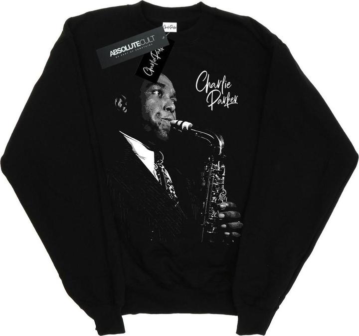 Universal Textiles Playing Saxophone Sweatshirt (XL)