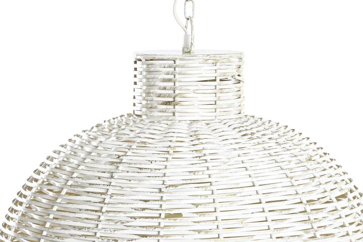 Produktbild DKD Home Decor Deckenlampe Golden Weiss Eisen 50 W (51 x 51 x 38 cm) (E27)