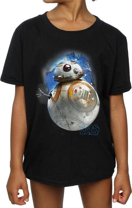 Actual product image Star Wars Girls BB-8 Brushed T-Shirt (140, 146)